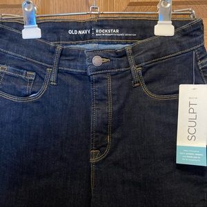 Old Navy Rockstar Super-Skinny High-Rise Jeans with Built-In Sculpt